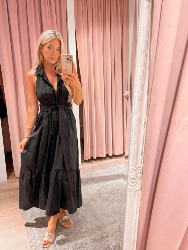 POSITANO DRESS - BLACK