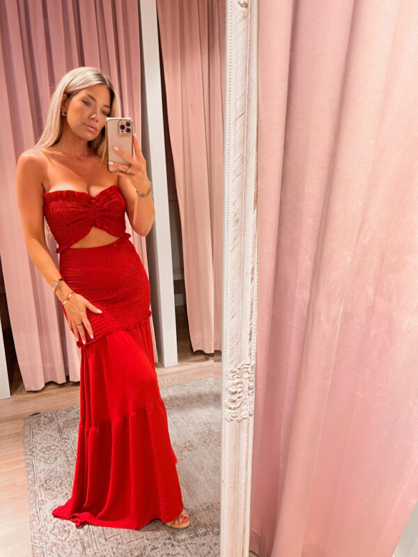 PALMA DRESS - RED