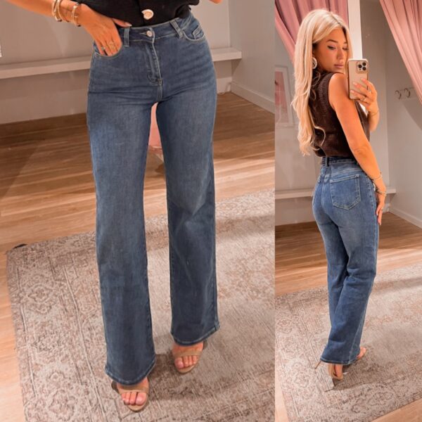 STRAIGHT JEANS STRETCH - 876