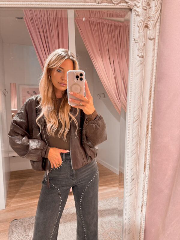 JACKET KHLOE-BROWN - Afbeelding 2