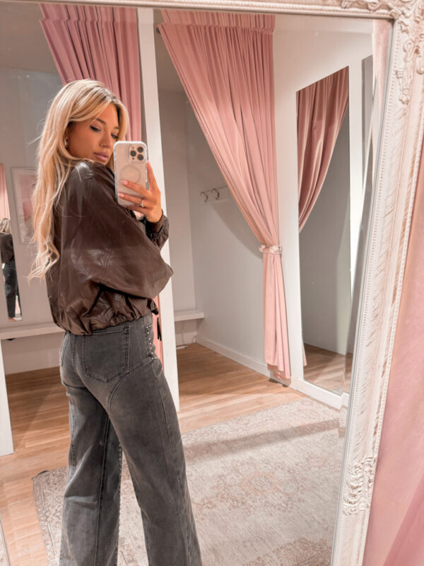 JACKET KHLOE-BROWN - Afbeelding 3