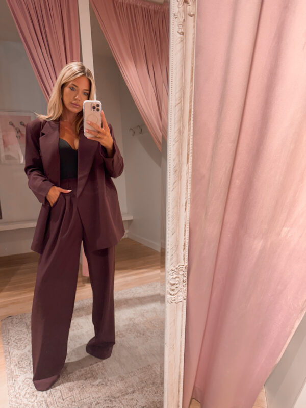 BLAZER SASCHA - BURGUNDY - Afbeelding 3