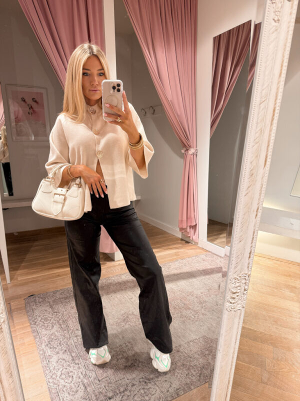 GOLDIE TOP -CREME - Afbeelding 2