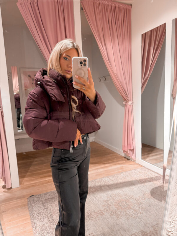 WINTER BOMBER - BURGUNDY