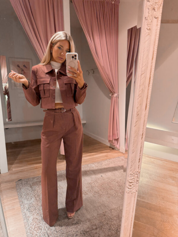 JACKET LUNA - BURGUNDY