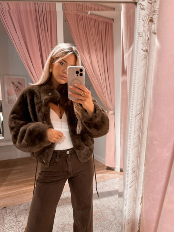 TEDDY BOMBER - BROWN - Afbeelding 2