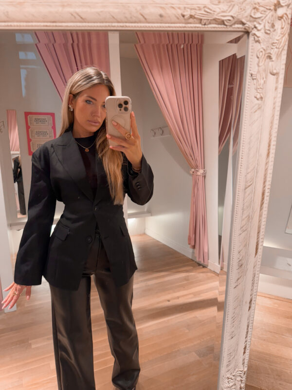 BLAZER NOURAH - BLACK - Afbeelding 2