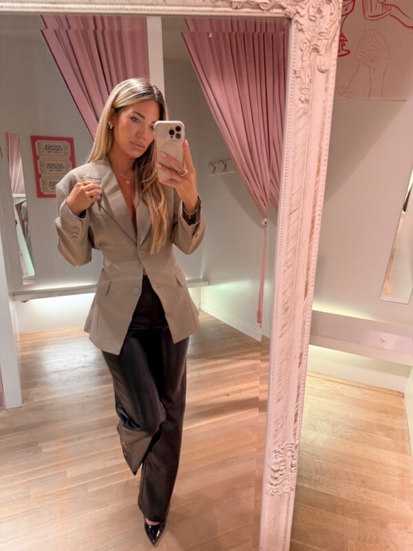 BLAZER NOURAH - BEIGE - Afbeelding 2