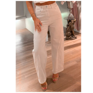Stretch balloon jeans - beige