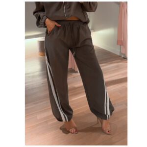Stripe pantalon -khaki