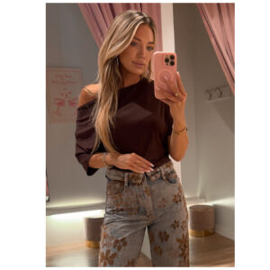 Lola tee- brown