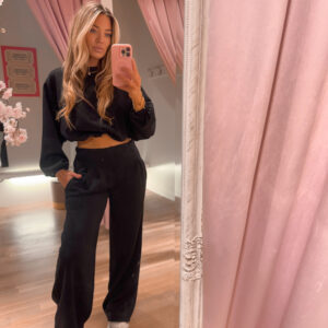 City lounge set - black