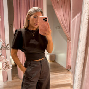 Coco shape top - brown