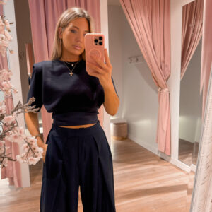 Coco shape top - navy