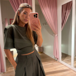 Coco shape top - army