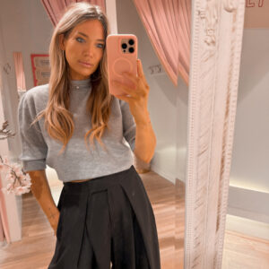 Soft muse knit - grey