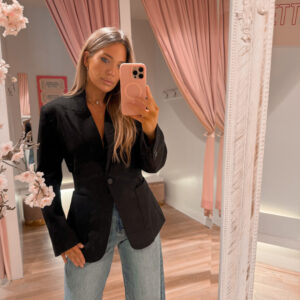 Paris taille blazer - black