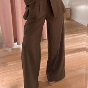Femme fatale pantalon - brown