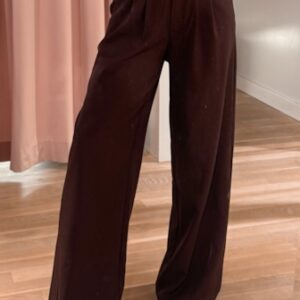 Femme fatale pantalon - plum