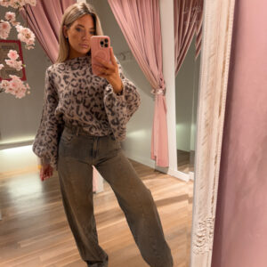 Leo balloon sweater - beige