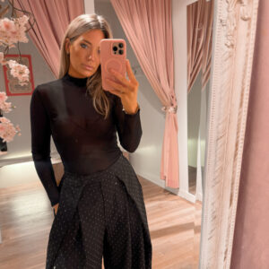 Mesh top - black