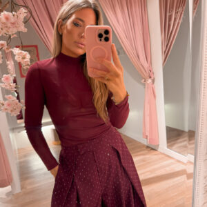Mesh top - bordo