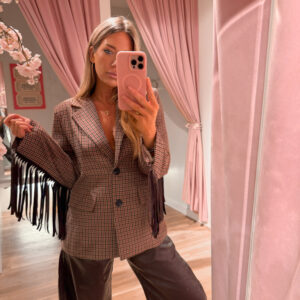 Desert muse blazer - bordo