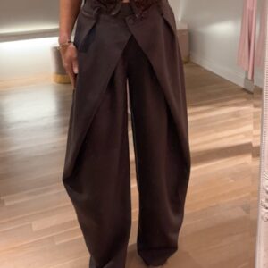 Lana layer pantalon - brown
