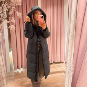 Stay warm winter coat - black