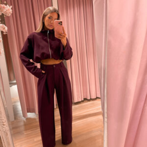 Maison pantalon - plum
