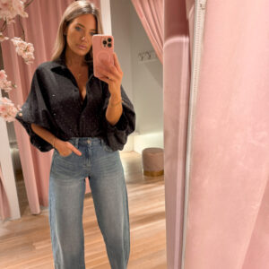Glow blouse - grey
