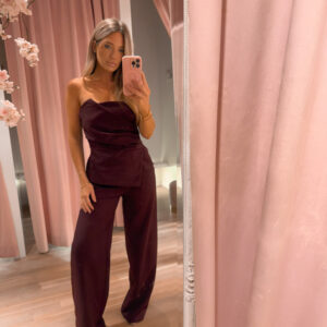 Valentina 2-piece - bordo